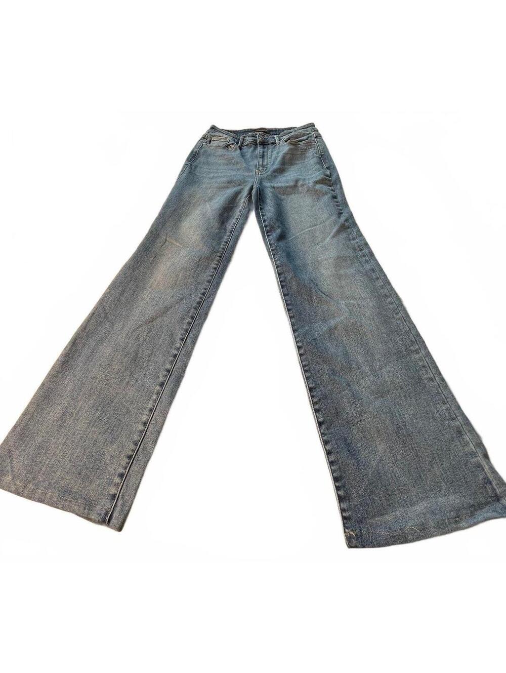Judy Blue Wide Leg Denim Jeans Size 11/30"